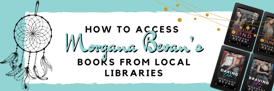 How to access Morgana Bevan's books from local libraries